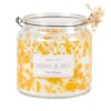 Maisons Du Monde Bougies Bougie Lanterne Parfumée En Verre à Motifs Jaune Moutarde, 280g - Lot De 2 -Bougeoirs Soldes Magasin bougie lanterne parfumee en verre a motifs jaune moutarde 280g 1000 8 6 213698 1