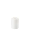 Uyuni Lighting Bougeoirs Bougie Led 8x10cm Cire Blanc -Bougeoirs Soldes Magasin bougie led 8x10cm cire blanc