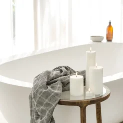 Uyuni Lighting Bougeoirs Bougie Led 8x15cm Cire Blanc -Bougeoirs Soldes Magasin bougie led 8x15cm cire blanc 5