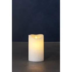 Sirius Bougies Bougie Lumineuse LED Vraie Cire Vacillante 7x12 Cm Lot De 2 -Bougeoirs Soldes Magasin bougie lumineuse led vraie cire vacillante 7x12 cm lot de 2 3