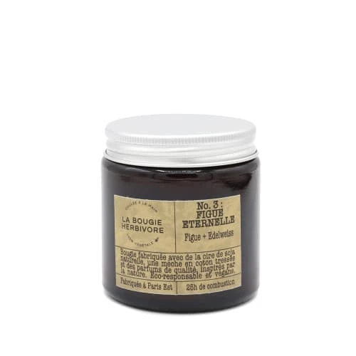 La Bougie Herbivore Bougies Bougie Naturelle Parfumée - 90g 3 La Bougie Herbivore Bougies Bougie Naturelle Parfumée - 90g