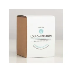 Lou Candeloun Bougies Bougie Naturelle Parfumée Gingembre Et Verveine -Bougeoirs Soldes Magasin bougie naturelle parfumee gingembre et verveine 2