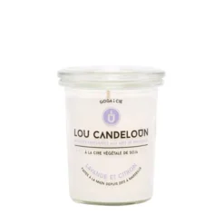 Lou Candeloun Bougies Bougie Naturelle Parfumée Lavande Et Citron