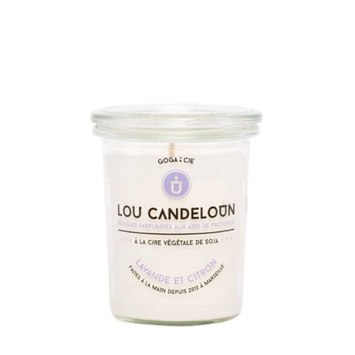 Lou Candeloun Bougies Bougie Naturelle Parfumée Lavande Et Citron 3 Lou Candeloun Bougies Bougie Naturelle Parfumée Lavande Et Citron