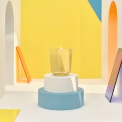 Bougies La Française Bougies Bougie Parfumée 40h Citron Fizz -Bougeoirs Soldes Magasin bougie parfumee 40h citron fizz 2