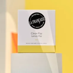 Bougies La Française Bougies Bougie Parfumée 40h Citron Fizz -Bougeoirs Soldes Magasin bougie parfumee 40h citron fizz 4