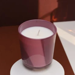 Bougies La Française Bougies Bougie Parfumée 40h Mauve Figue -Bougeoirs Soldes Magasin bougie parfumee 40h mauve figue 3