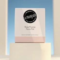 Bougies La Française Bougies Bougie Parfumée 40h Rose Pivoine -Bougeoirs Soldes Magasin bougie parfumee 40h rose pivoine 4