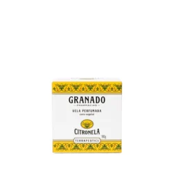 Granado Phebo Bougies Bougie Parfumée à La Citronnelle -Bougeoirs Soldes Magasin bougie parfumee a la citronnelle 1