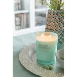 LANADECO Bougies Bougie Parfumée Aqua 70h H13,3cm -Bougeoirs Soldes Magasin bougie parfumee aqua 70h h13 3cm 2
