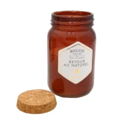Laguiole Bougies Bougie Parfumée Au Miel Et L'amber -Bougeoirs Soldes Magasin bougie parfumee au miel et l amber 2