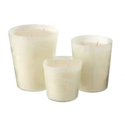 LANADECO Bougies Bougie Parfumée Blanche 95h -Bougeoirs Soldes Magasin bougie parfumee blanche 95h 1