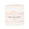 Maisons Du Monde Bougies Bougie Parfumée Blanche H7, 230g - Lot De 2 -Bougeoirs Soldes Magasin bougie parfumee blanche h7 230g 1000 12 34 221352 1