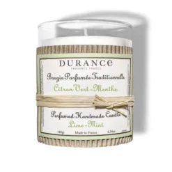 Durance Bougies Bougie Parfumée Citron Vert Menthe