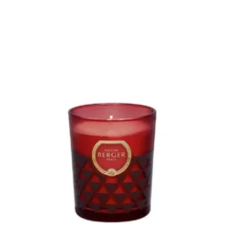 Maison Berger Bougies Bougie Parfumée Clarity Bordeaux Poussière D'ambre -Bougeoirs Soldes Magasin bougie parfumee clarity bordeaux poussiere d ambre 1