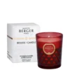 Maison Berger Bougies Bougie Parfumée Clarity Bordeaux Poussière D'ambre -Bougeoirs Soldes Magasin bougie parfumee clarity bordeaux poussiere d ambre