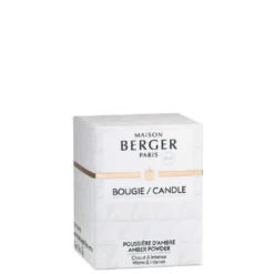 Maison Berger Bougies Bougie Parfumée Clarity Bordeaux Poussière D'ambre -Bougeoirs Soldes Magasin bougie parfumee clarity bordeaux poussiere d ambre 2