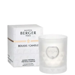Maison Berger Bougies Bougie Parfumée Clarity Givrée Jasmin Précieux