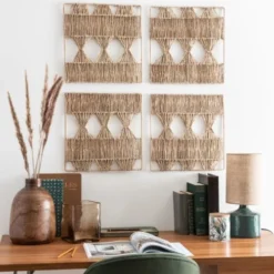 Maisons Du Monde Bougies Bougie Parfumée En Céramique Imprimé Feuilles, 190g -Bougeoirs Soldes Magasin bougie parfumee en ceramique imprime feuilles 190g 1000 8 36 211063 3