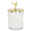 Maisons Du Monde Décorations Lumineuses De Noël Bougie Parfumée En Verre Avec Couvercle Renne Doré 150g -Bougeoirs Soldes Magasin bougie parfumee en verre avec couvercle renne dore 150g 1000 16 8 228870 1