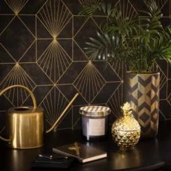 Maisons Du Monde Bougies Bougie Parfumée En Verre METAL -Bougeoirs Soldes Magasin bougie parfumee en verre metal 1000 2 39 175068 3