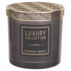 Maisons Du Monde Bougies Bougie Parfumée En Verre 350g -Bougeoirs Soldes Magasin bougie parfumee en verre metal ambre ambre 1000 2 39 175068 1 1