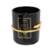 Maisons Du Monde Bougies Bougie Parfumée En Verre Noir Et Ornement Serpent En Métal Doré, 150g -Bougeoirs Soldes Magasin bougie parfumee en verre noir et ornement serpent en metal dore 150g 1000 14 21 208383 1