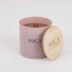 Mica Decorations Bougies Bougie Parfumée En Verre Rose -Bougeoirs Soldes Magasin bougie parfumee en verre rose 8