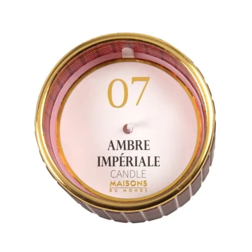 Maisons Du Monde Bougies Bougie Parfumée En Verre Rouge H7 100 G 4 Maisons Du Monde Bougies Bougie Parfumée En Verre Rouge H7 100 G – Image 2