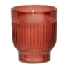 Maisons Du Monde Bougies Bougie Parfumée En Verre Strié Rouge 130g -Bougeoirs Soldes Magasin bougie parfumee en verre strie rouge 130g 1000 3 34 227174 1