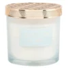 Maisons Du Monde Décorations à Poser De Noël Bougie Parfumée En Verre Teinté Bleu Clair Et Métal Doré 350 G -Bougeoirs Soldes Magasin bougie parfumee en verre teinte bleu clair et metal dore 350 g 1000 12 40 190157 1 3