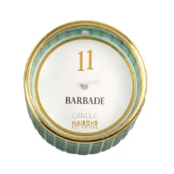 Maisons Du Monde Bougies Bougie Parfumée En Verre Turquoise H7 100 G -Bougeoirs Soldes Magasin bougie parfumee en verre turquoise h7 100 g 1000 10 0 220211 2