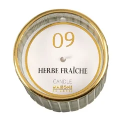 Maisons Du Monde Bougies Bougie Parfumée En Verre Vert H7 100 G -Bougeoirs Soldes Magasin bougie parfumee en verre vert h7 100 g 1000 1 8 220219 2