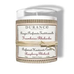 Durance Bougies Bougie Parfumée Framboise Rhubarbe