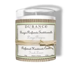 Durance Bougies Bougie Parfumée Linge Propre