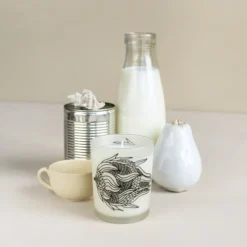 Atelier Mouti Bougies Bougie Parfumée Poudre De Riz -Bougeoirs Soldes Magasin bougie parfumee poudre de riz 1