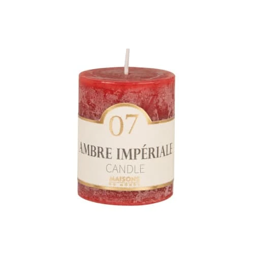 Maisons Du Monde Bougies Bougie Parfumée Rouge H6, 75g - Lot De 6 3 Maisons Du Monde Bougies Bougie Parfumée Rouge H6, 75g - Lot De 6