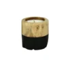 Pirouette Paris Bougies Bougie Pot En Teck Noir D40 -Bougeoirs Soldes Magasin bougie pot en teck noir d40