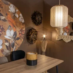 Pirouette Paris Bougies Bougie Pot En Teck Noir D40 -Bougeoirs Soldes Magasin bougie pot en teck noir d40 2