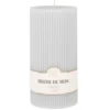 Maisons Du Monde Bougies Bougie Striée Parfumée Grise H18, 1000g -Bougeoirs Soldes Magasin bougie striee parfumee grise h18 1000g 1000 5 0 221277 1