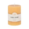 Maisons Du Monde Bougies Bougie Striée Parfumée Jaune H10, 340g - Lot De 2 -Bougeoirs Soldes Magasin bougie striee parfumee jaune h10 340g 1000 11 2 221402 1