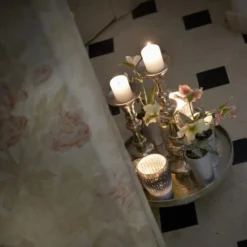 Sia Deco Bougies Bougie Stripes S H10cm -Bougeoirs Soldes Magasin bougie stripes s h10cm 31