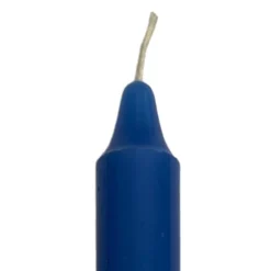 Mani Bhadra Bougies Bougie Teintée Dans La Masse Bleu Foncé H21cm -Bougeoirs Soldes Magasin bougie teintee dans la masse bleu fonce h21cm 1
