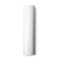 Georg Jensen Bougies Cire Blanc 25x6 Cm -Bougeoirs Soldes Magasin bougies cire blanc 25x6 cm 1