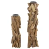 Maisons Du Monde Bougeoirs Bougies (x2) En Bois De Saman -Bougeoirs Soldes Magasin bougies x2 en bois de saman 1000 6 6 226531 1