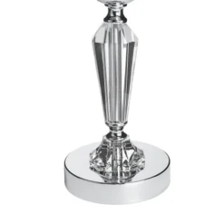 Beliani Bougeoirs Chandelier Argenté -Bougeoirs Soldes Magasin chandelier argente 3