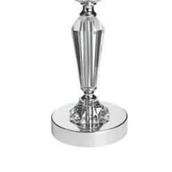 Beliani Bougeoirs Chandelier Argenté -Bougeoirs Soldes Magasin chandelier argente 4