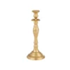 LANADECO Bougeoirs Chandelier Classique Alu Mat Or H33cm -Bougeoirs Soldes Magasin chandelier classique alu mat or h33cm