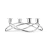 Georg Jensen Bougeoirs Chandelier En Acier Inoxydable Brillant Pour 4 Bougies -Bougeoirs Soldes Magasin chandelier en acier inoxydable brillant pour 4 bougies 1