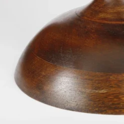 Mica Decorations Bougeoirs Chandelier En Bois De Manguier Brun Foncé H22 -Bougeoirs Soldes Magasin chandelier en bois de manguier brun fonce h22 3